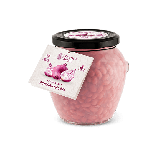 Fermentált pinkbab saláta