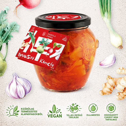 Fermentált tavaszi kimchi
