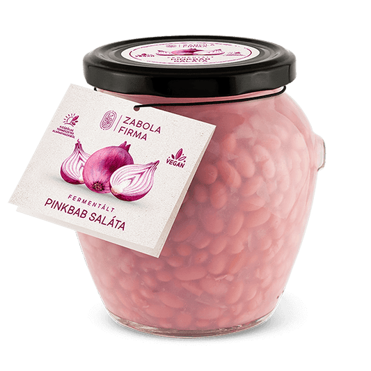 Fermentált pinkbab saláta