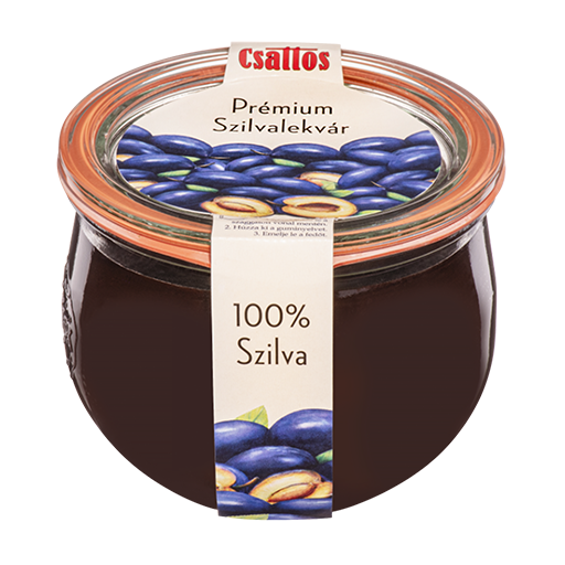 Csattos Prémium Szilvalekvár 100% szilvából
